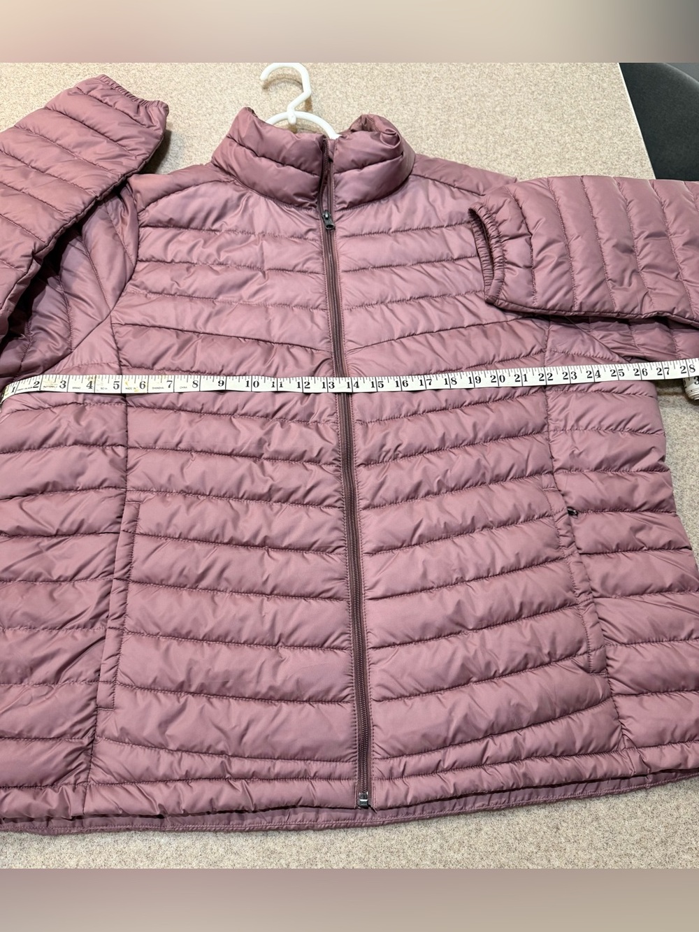 Columbia Women's Puffer Jacket - Mauve Pink - Picture 10 of 12